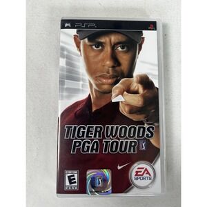 Tiger Woods PGA Tour PSP Game W/Manual & Case